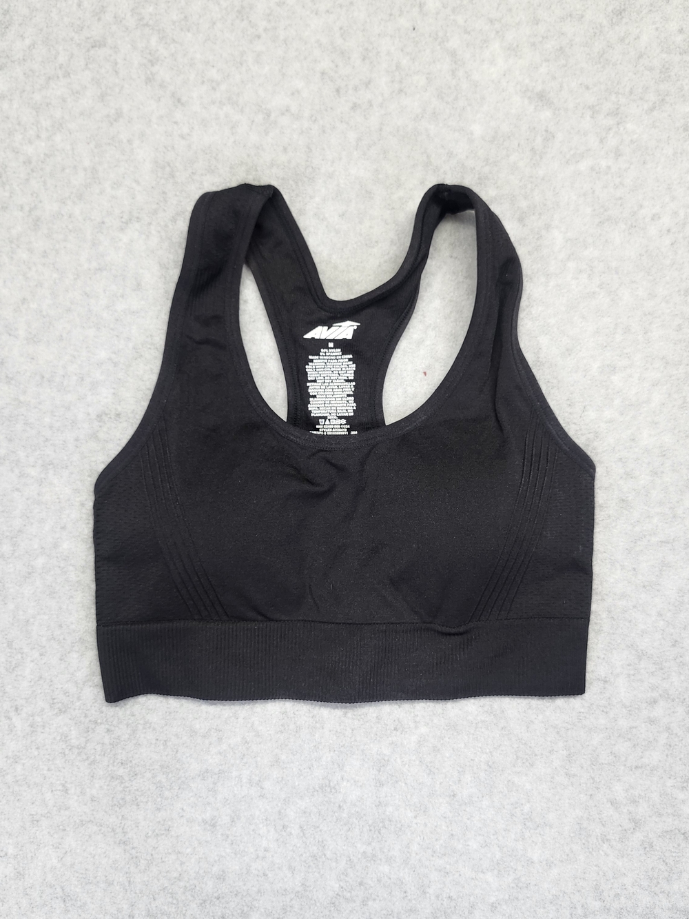 Avia  Racerback Sports Bra - Black